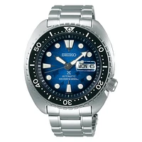 Seiko Prospex Blue Dial 45MM Save the Ocean Manta Ray " Turtle " Automatic SRPE39K1