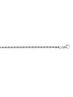 White Gold Rope Anklet 14KT