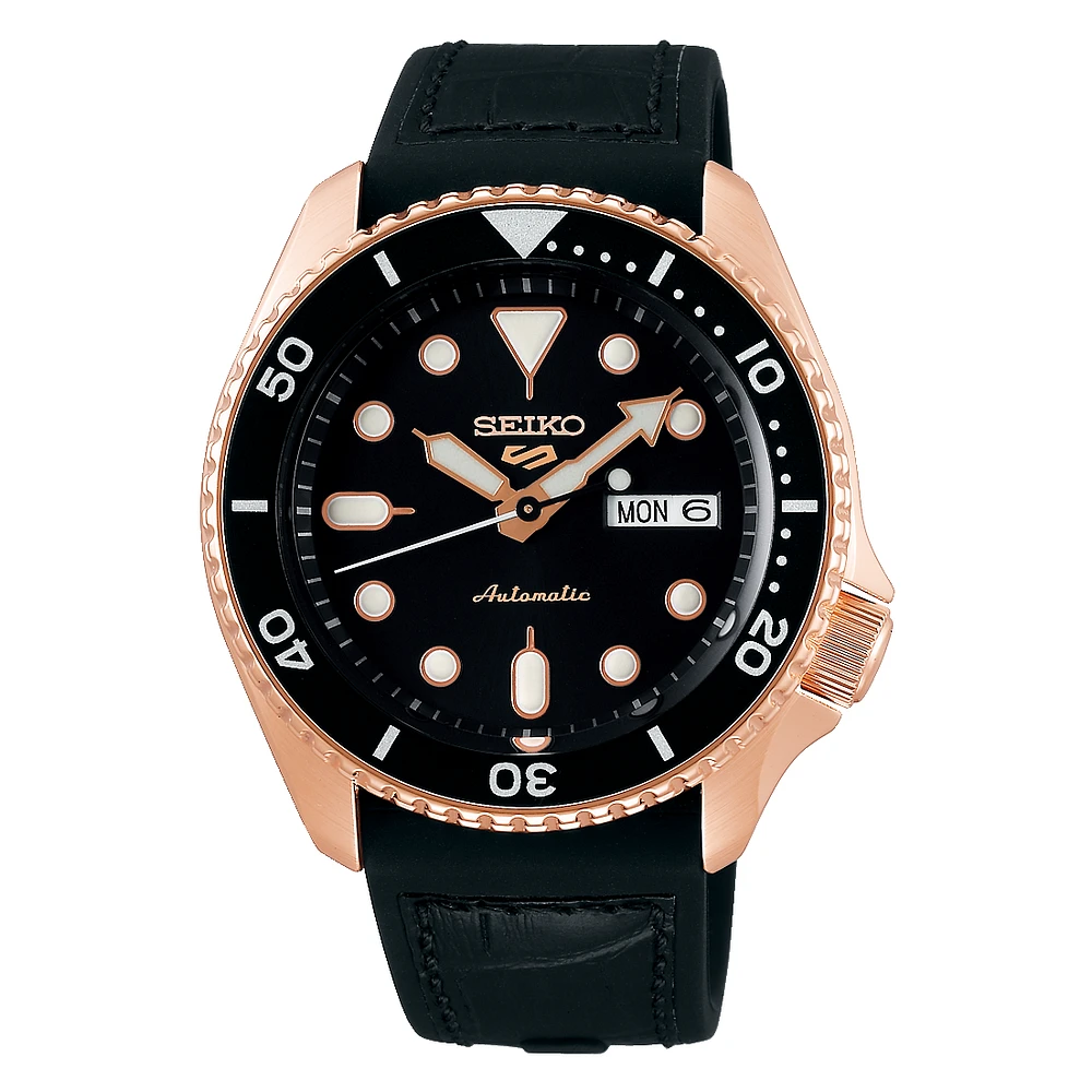 Seiko 5 Sports Black Dial 43MM " Specialist Style " Automatic SRPD76K