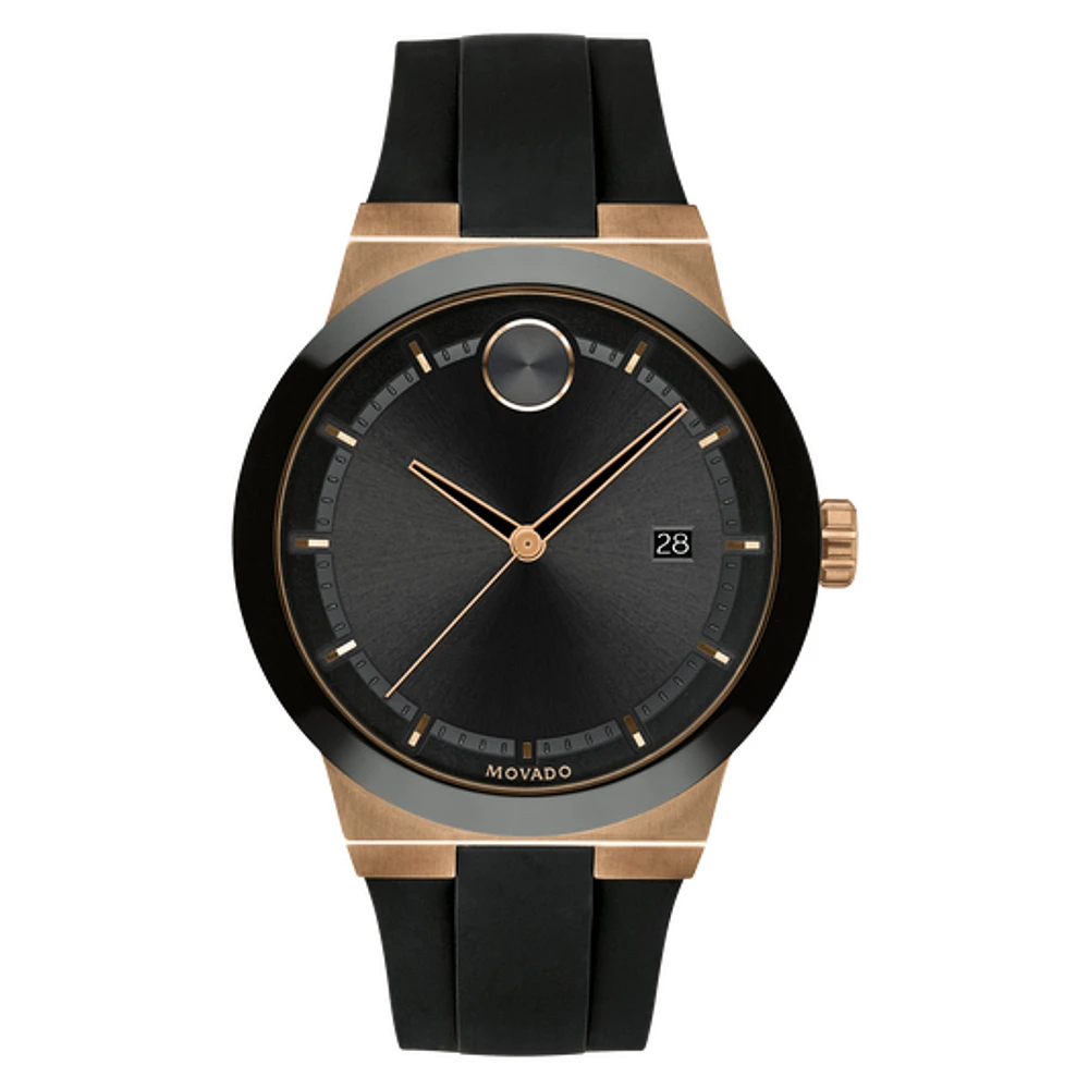 MOVADO BOLD FUSION Black Dial 42MM Quartz 3600622