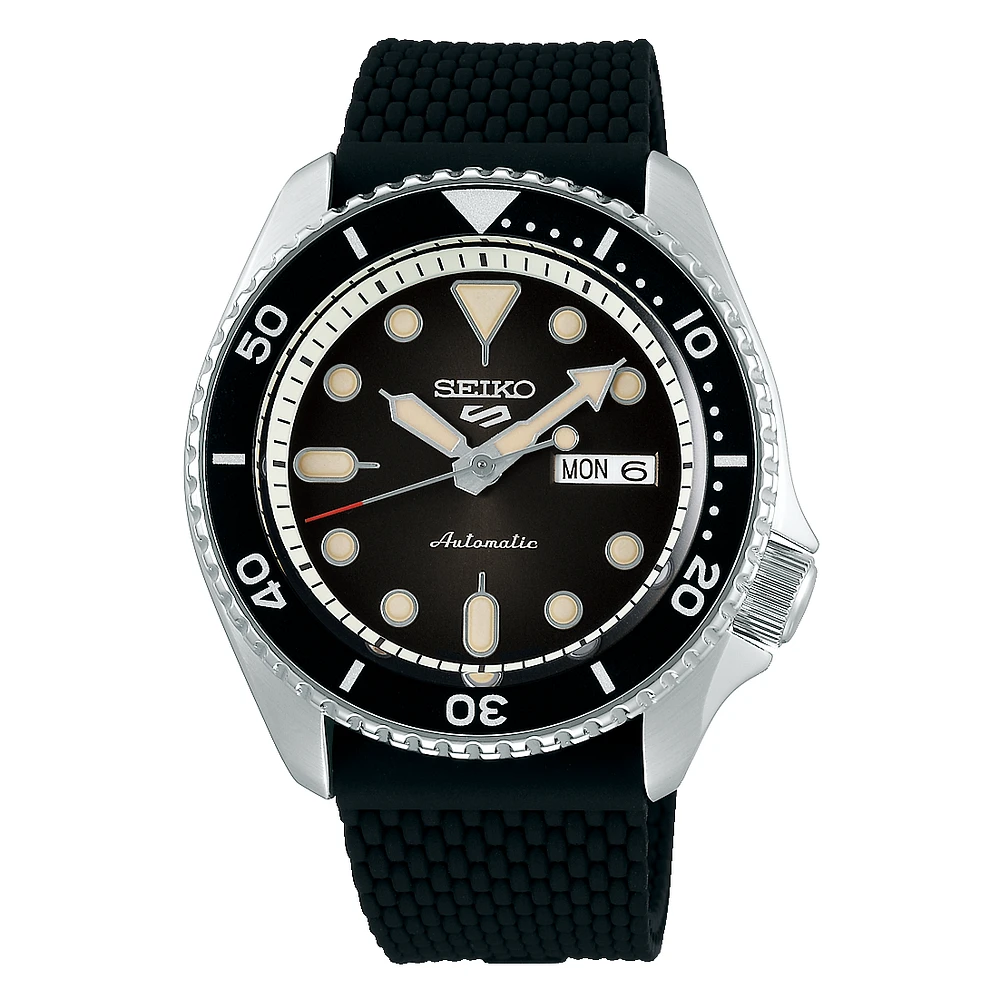 Seiko 5 Sports Black Dial 43MM " Suits Style " Automatic SRPD73K2F