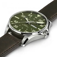 Khaki Aviation Green Dial 46MM Automatic Pilot Schott NYC - Limited Edition H64735561