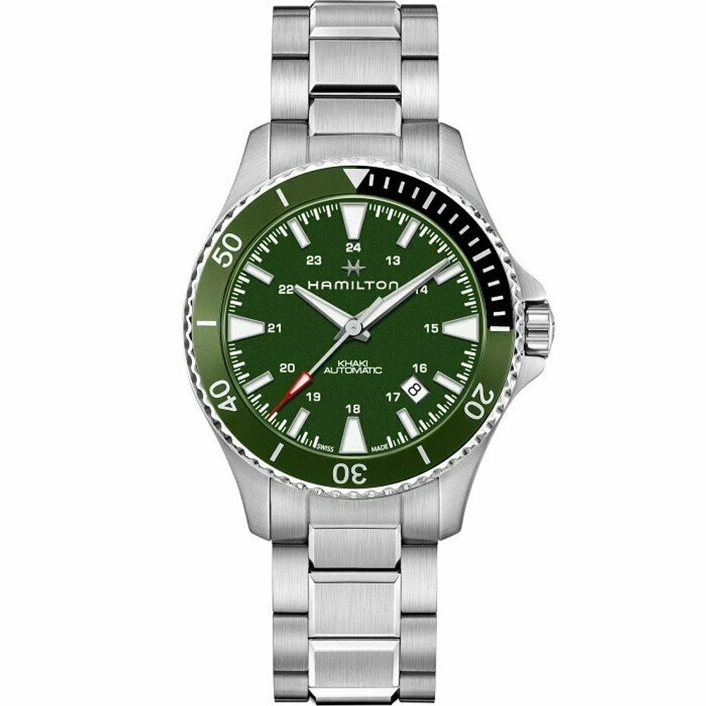 Khaki Navy Scuba Green Dial 40MM Automatic H82375161