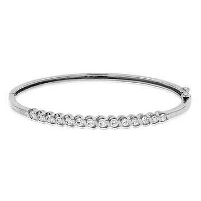 Diamond Gold Bangle