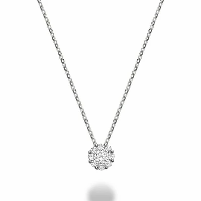 Cluster Diamond Pendant CTDI Gold