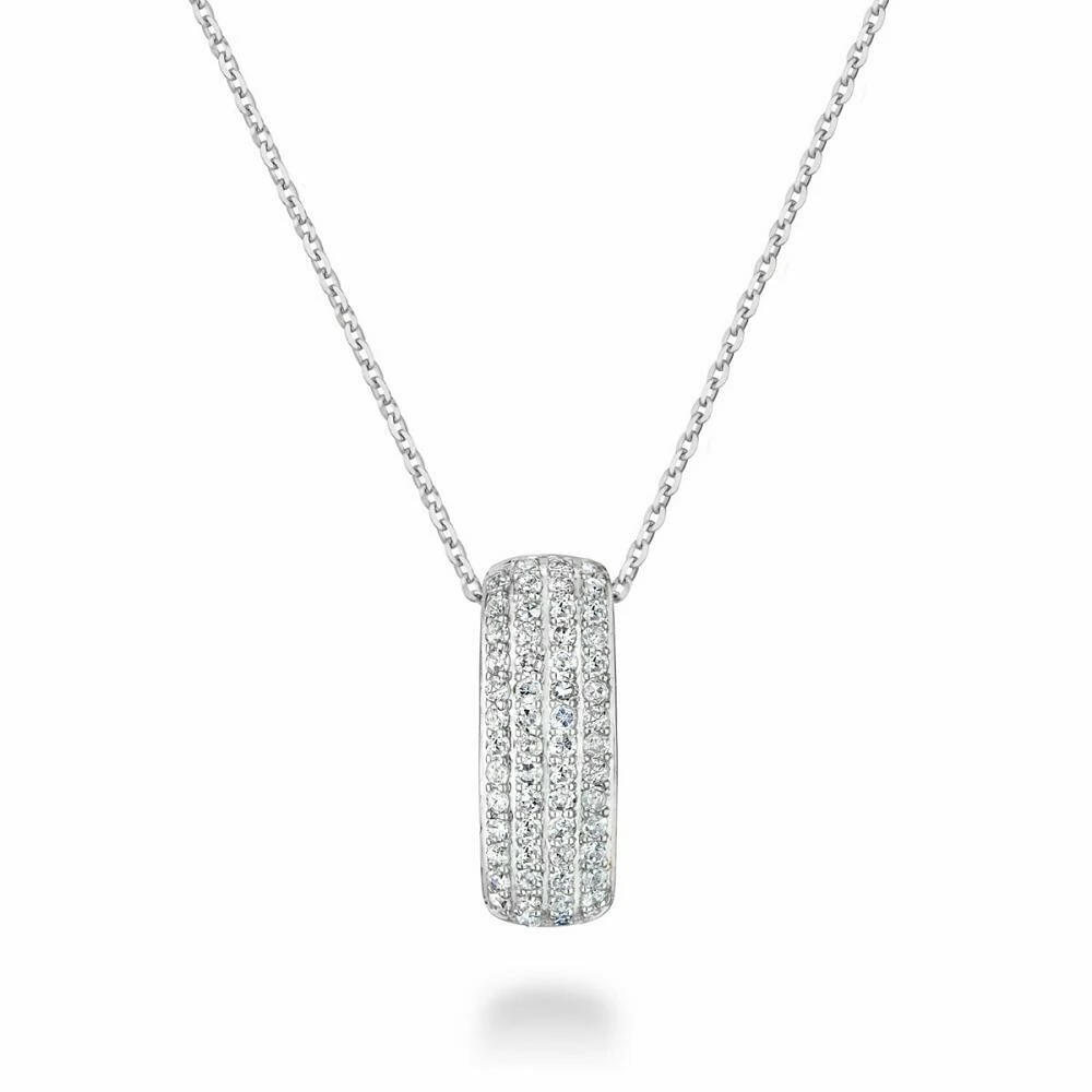 Diamond Pave Pendant 0.28 CTDI White Gold