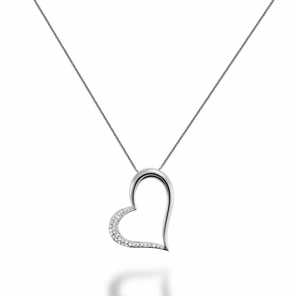 Diamond Heart Pendant 0.15CTDI Gold