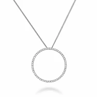 Circle Of Life Diamond Pendant 0.30CTDI Gold