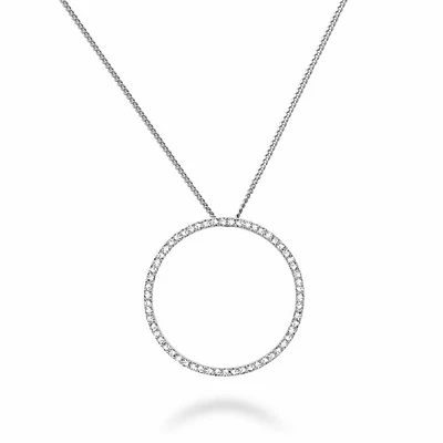 Circle Of Life Diamond Pendant 0.12CTDI Gold