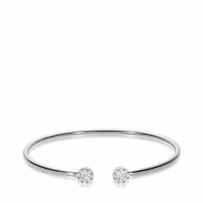 Cluster Diamond Bangle 0.50CTDI Gold