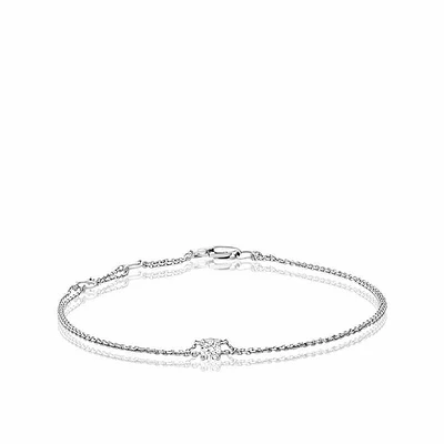 Solitaire Diamond Bracelet 0.15CTDI Gold