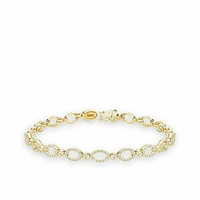 Fashion Diamond Bracelet 1.00CTDI Yellow Gold