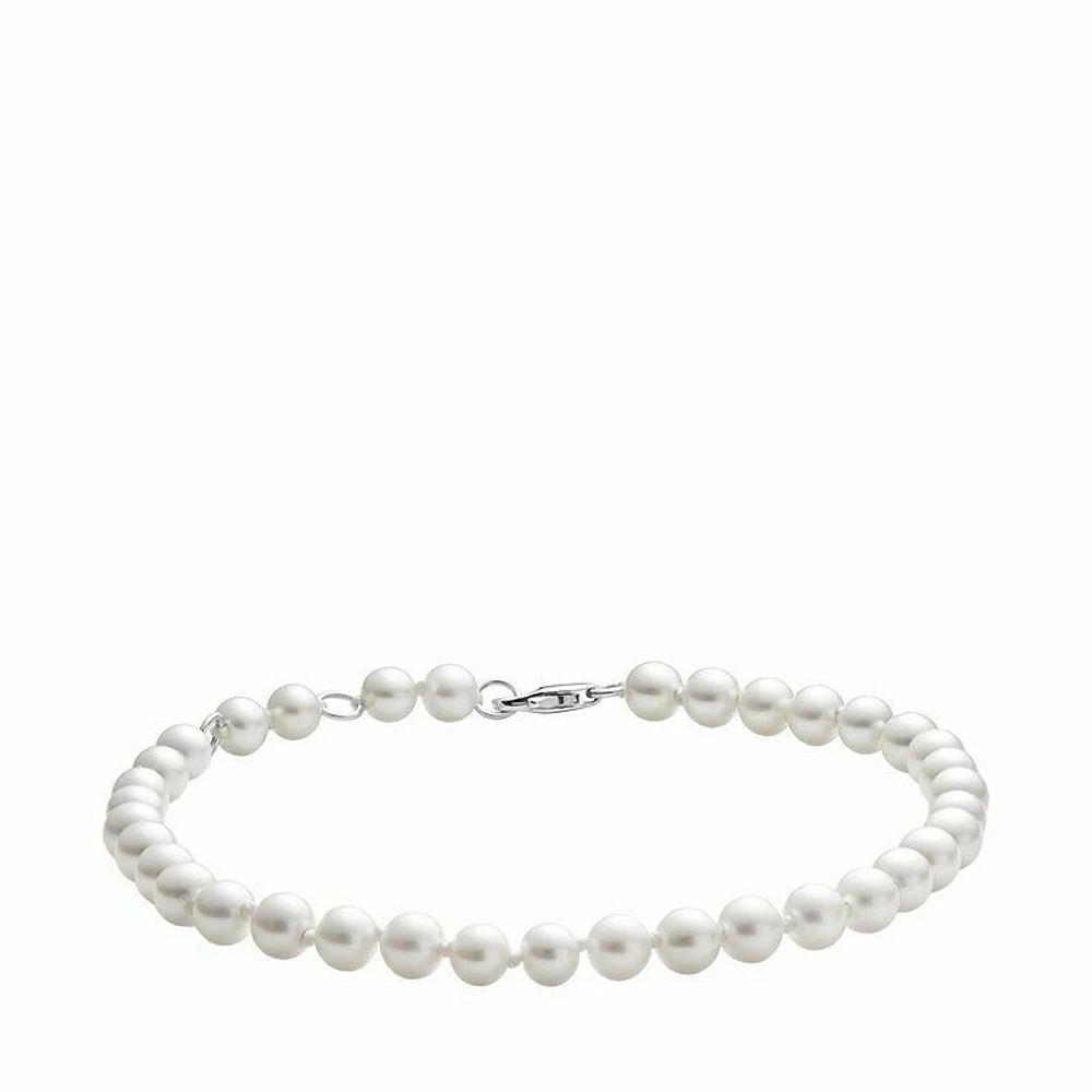 Cultured Freshwater Pearl Bracelets White Gold