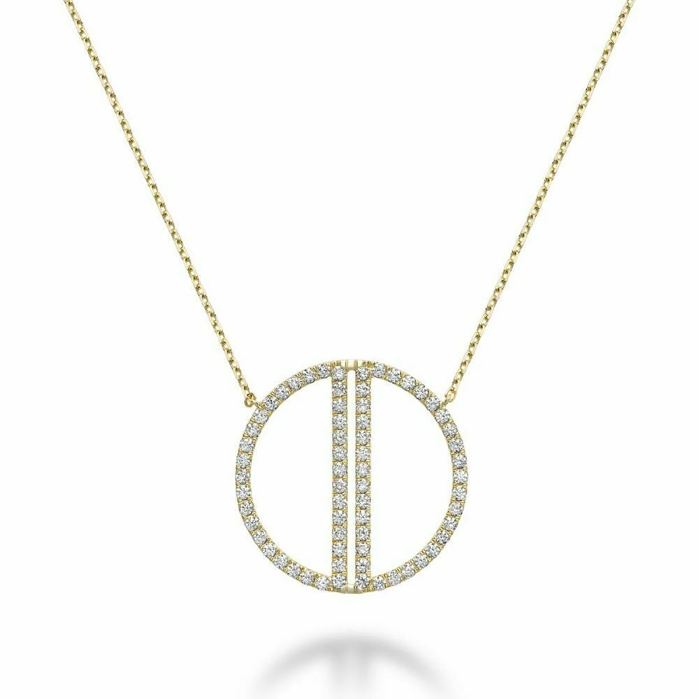 Fashion Diamond Necklace 1.00CTDI Gold