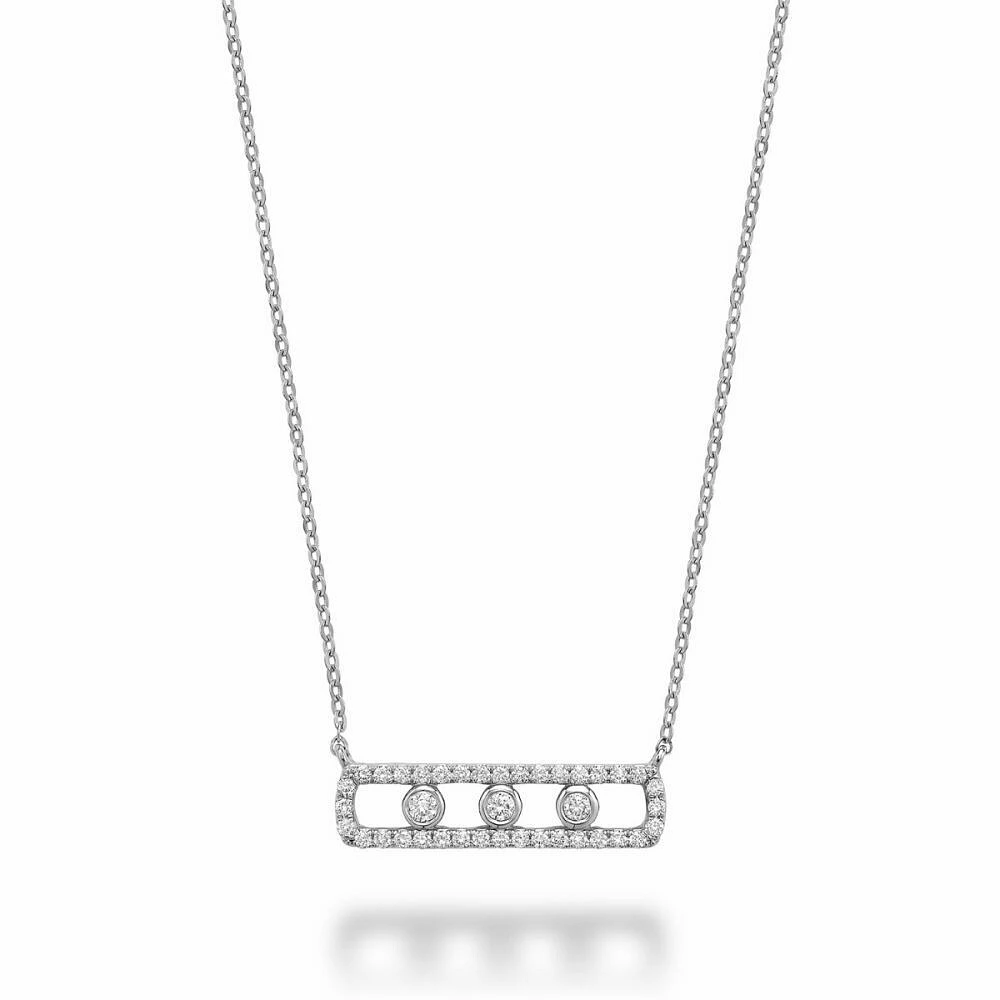 Fashion Diamond Necklace 0.25CTDI Gold