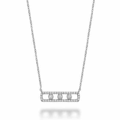 Fashion Diamond Necklace 0.25CTDI Gold