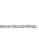 White Gold Fancy Link Bracelet 10KT