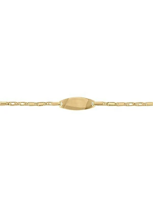 Yellow Gold Baby ID Bracelet 10KT