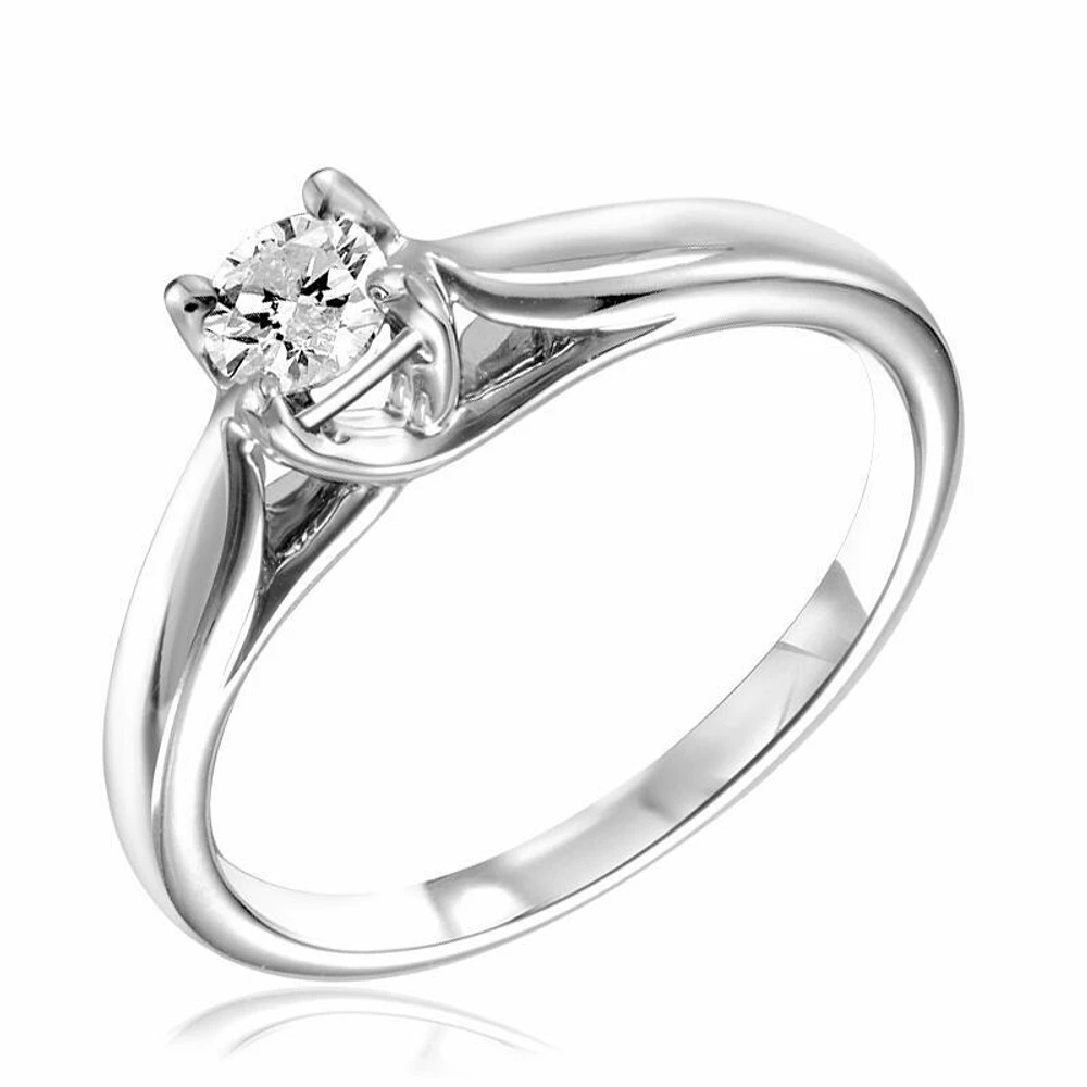 Diamond Solitaire Ring 14KT Gold 0.05 carat