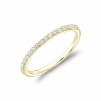 Matching Engagement Band Yellow Gold