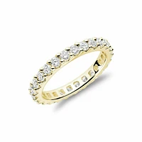 Shared Claw Diamond Eternity Band 14KT Yellow Gold 0.50CTDI