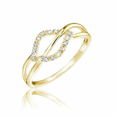 Diamond Fashion Ring Yellow Gold