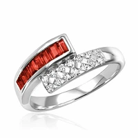 Bypass Ruby & Diamond Ring