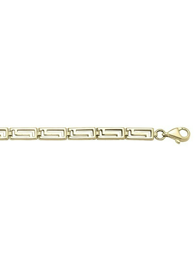 Yellow Gold Hollow Fancy Bracelet 14KT