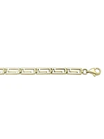 Yellow Gold Hollow Fancy Bracelet 14KT