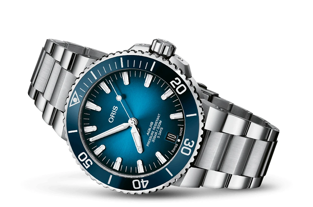 Oris Aquis Date Calibre 400 Blue Dial 44MM Automatic