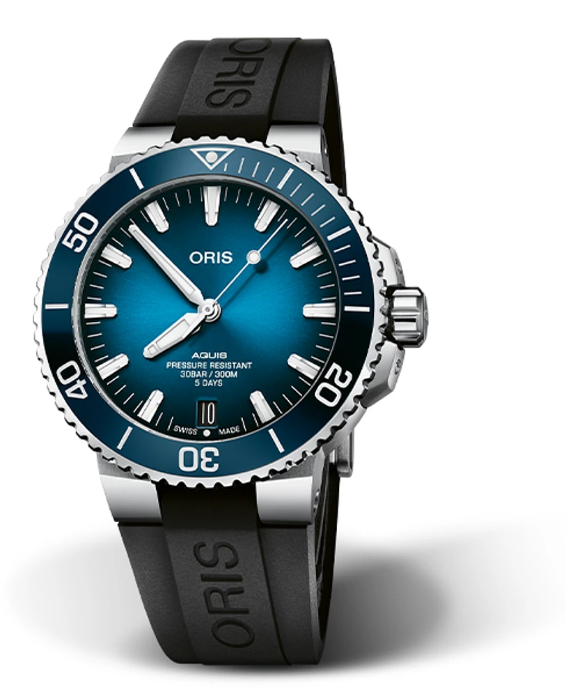 Oris Aquis Date Calibre 400 Blue Dial 44MM Automatic