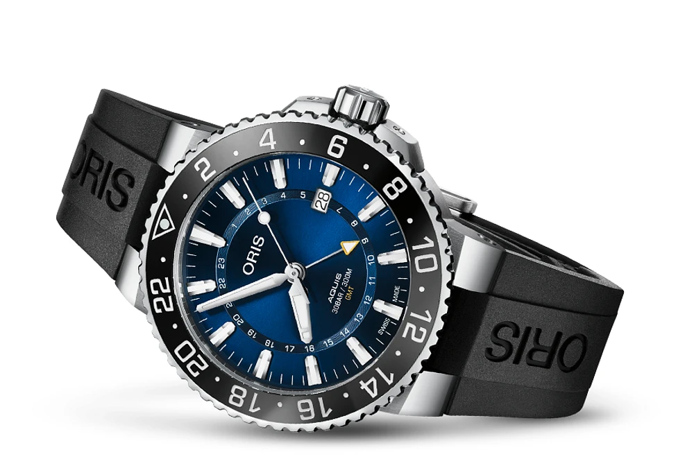 Oris Aquis GMT Date Blue Dial 44MM Automatic