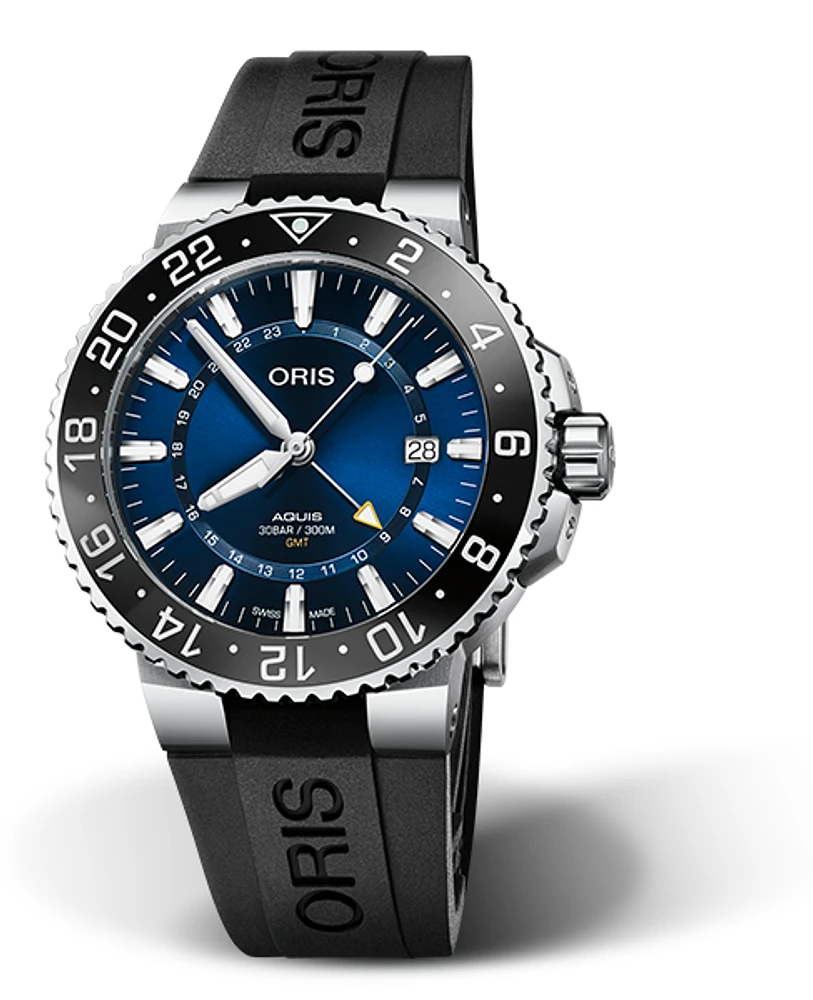 Oris Aquis GMT Date Blue Dial 44MM Automatic