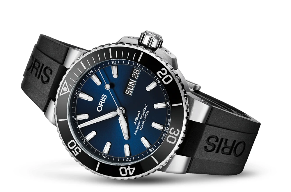 Oris Aquis Big Day Date Blue Dial 46MM Automatic