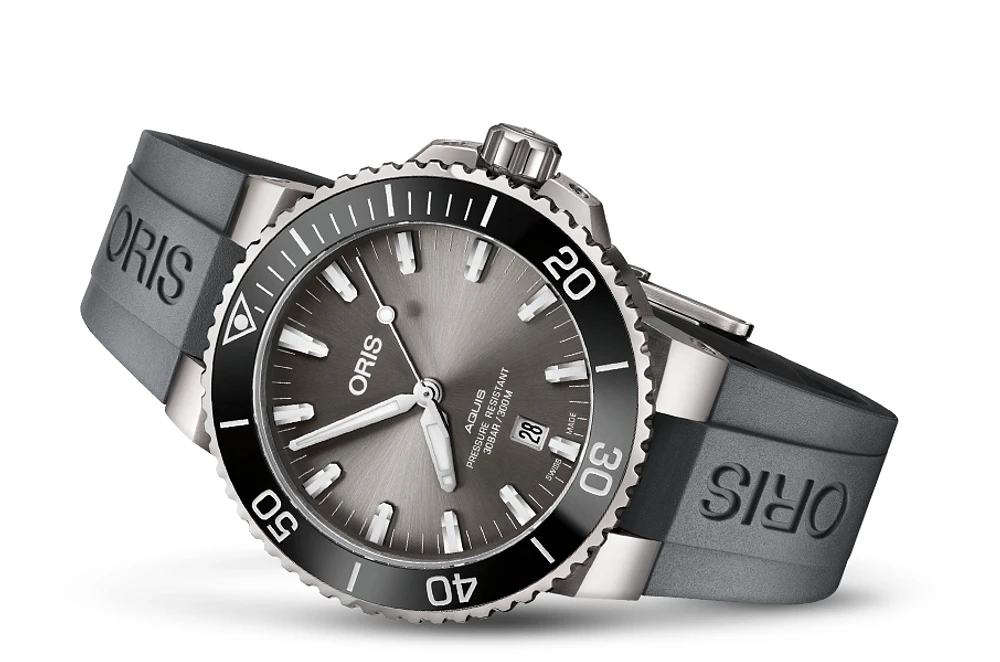 Oris Aquis Titanium Date Grey Dial 44MM Automatic