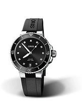 Oris Aquis Date Diamonds Black Dial 37MM Automatic