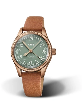 Oris Big Crown Bronze Pointer Date Green Dial 36MM Automatic