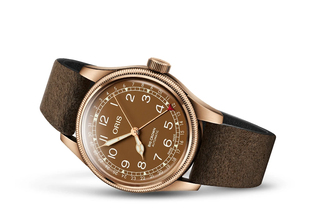 Oris Big Crown Bronze Pointer Date Brown Dial 40MM Automatic