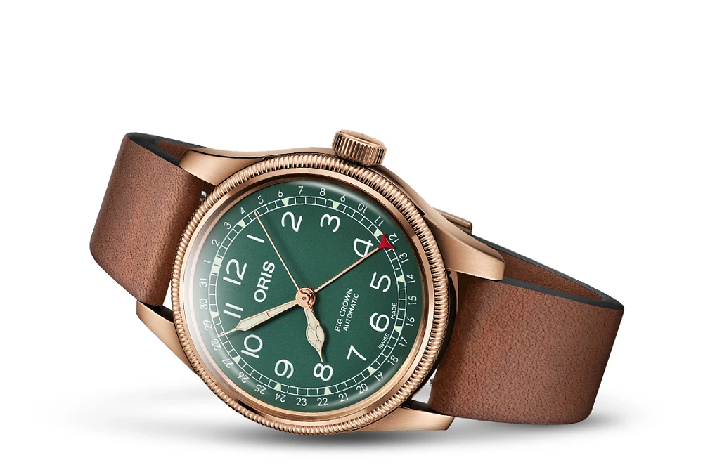 Oris Big Crown Pointer Date 80TH Anniversary Edition Green Dial 40MM Automatic