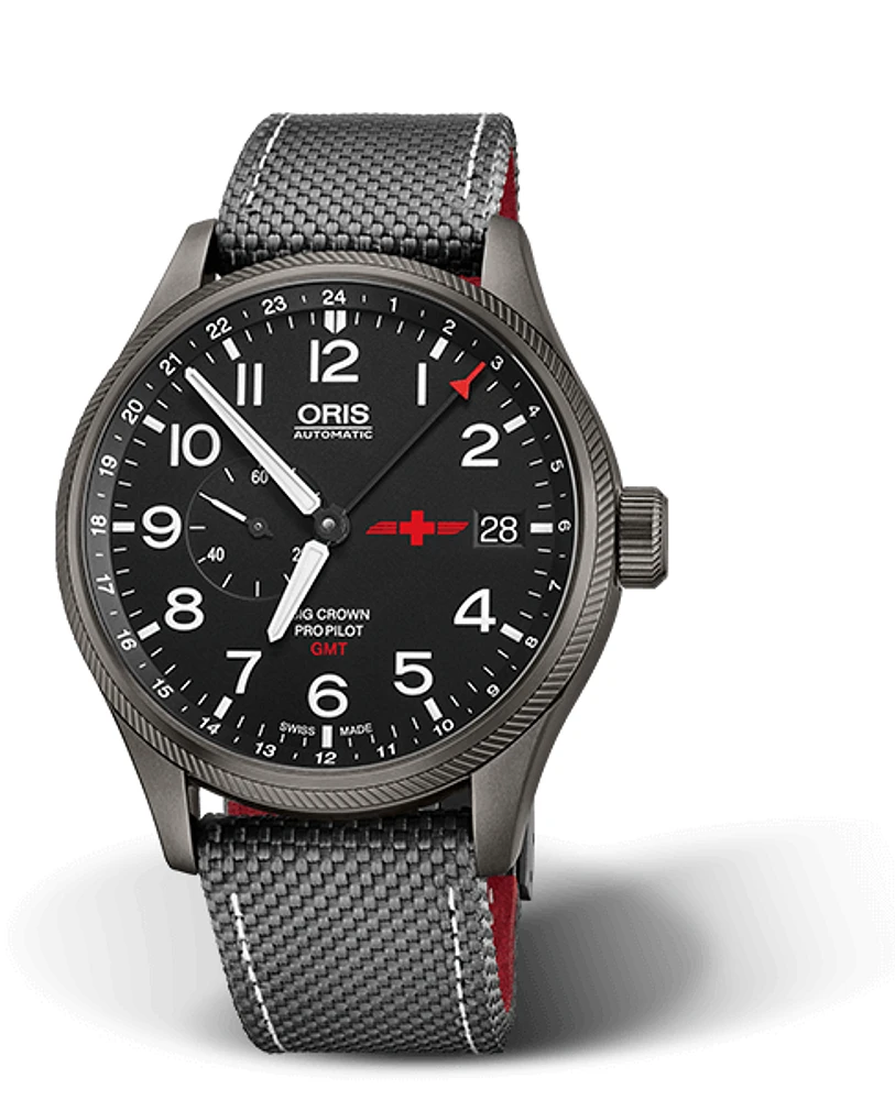 Oris Big Crown ProPilot GMT Rega Limited Edition Black Dial 47MM Automatic