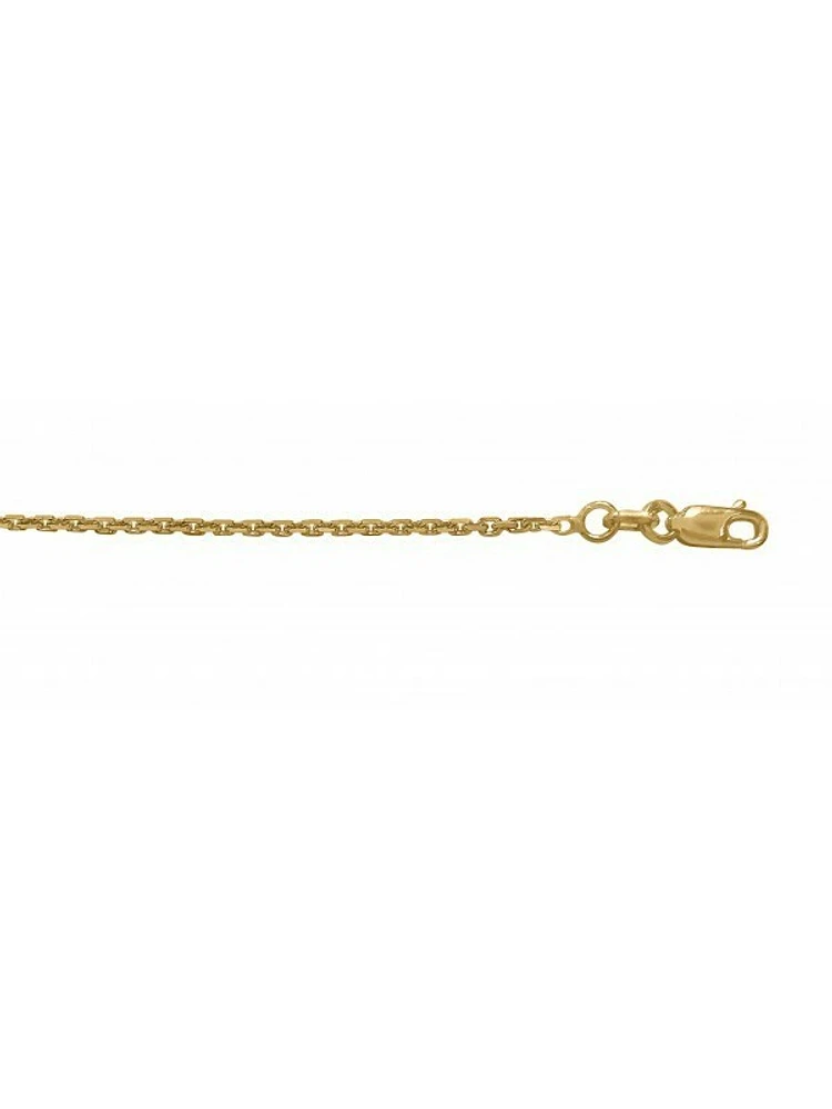 Gold Oval Cable Link 14KT