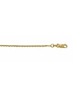 Gold Oval Cable Link 14KT