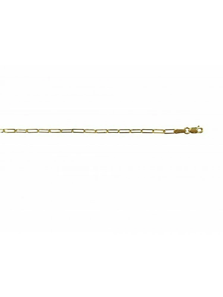 Yellow Gold Paper Clip Link 14KT