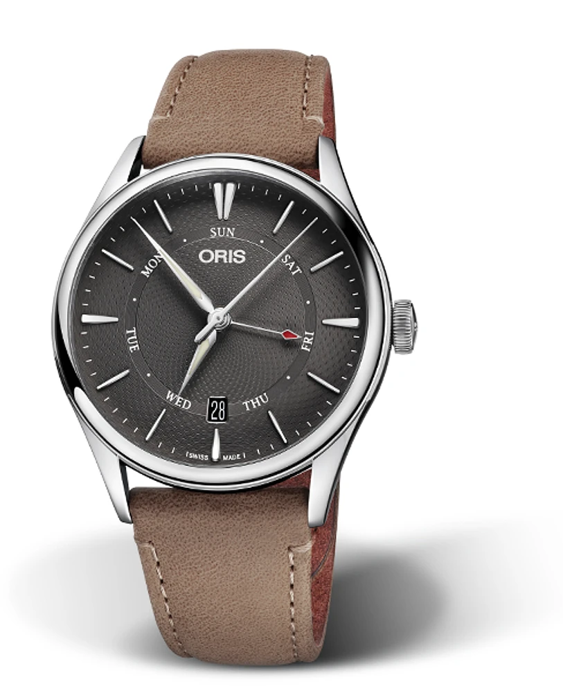 Oris Artelier Pointer Day Date Grey Dial 40MM Automatic