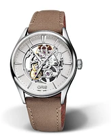 Oris Artelier Skeleton Silver Dial 40MM Automatic