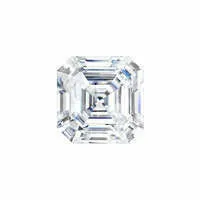 Forever One 3.14CTW Asscher Moissanite Gemstone