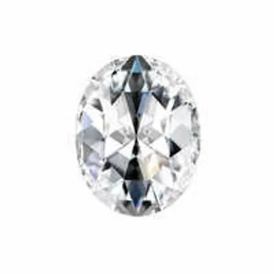 Forever One 0.72CTW Oval Rose Cut Moissanite