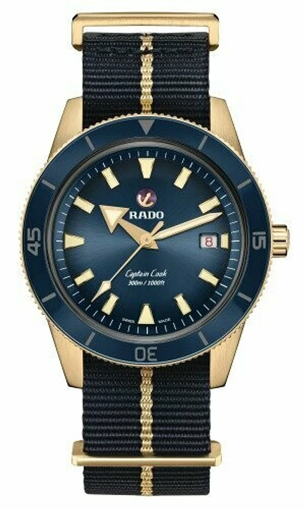 Captain Cook Bronze Blue Dial 42MM Automatic R32504207