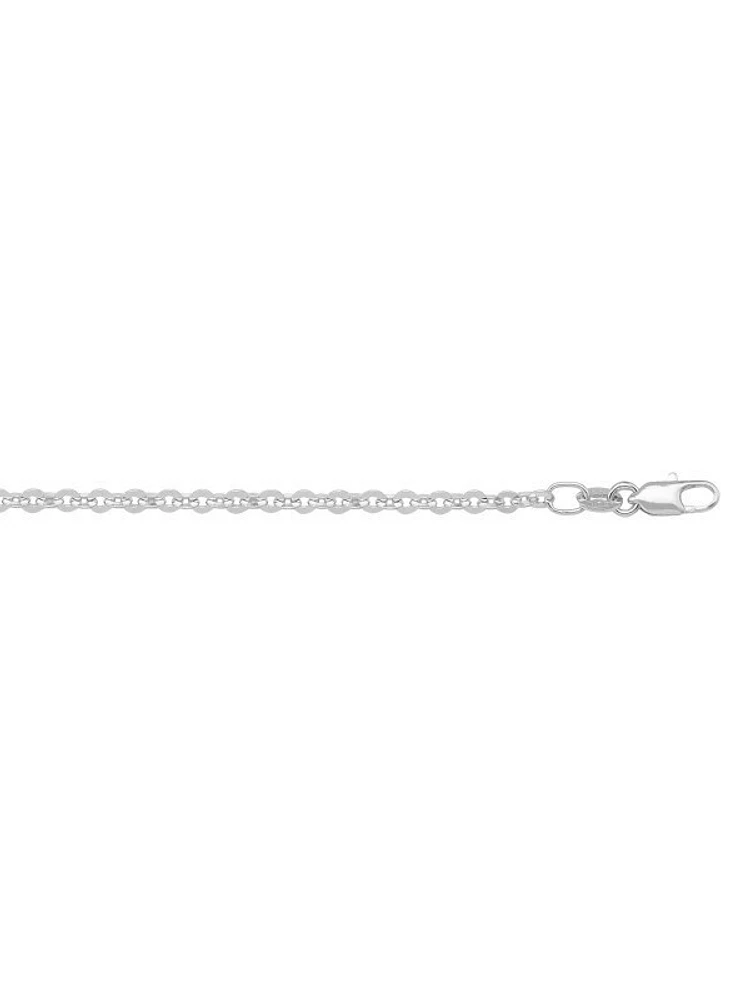 Gold Solid Cable Link Chain 10KT