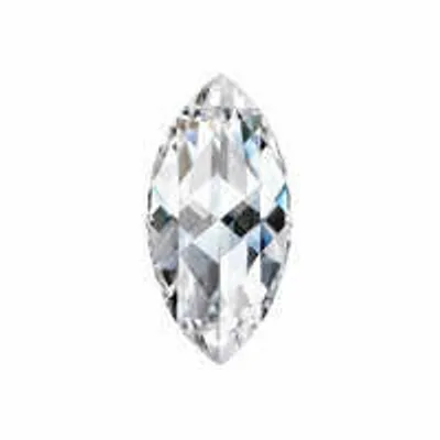 Forever One 0.58CTW Marquise Rose Cut Moissanite